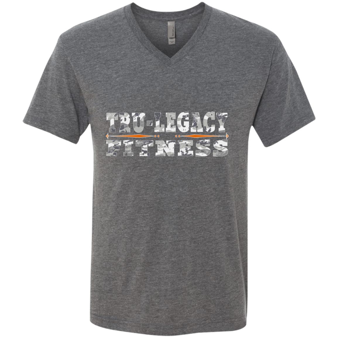 Tru Legacy Fitness Camo Triblend V-Neck T-Shirt