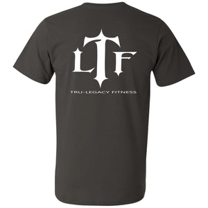 TRU Legacy Fitness Camo Printed V-Neck T-Shirt