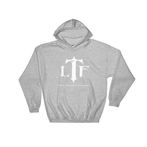 TLF Typography Logo Hooded Pullover Sweatshirt