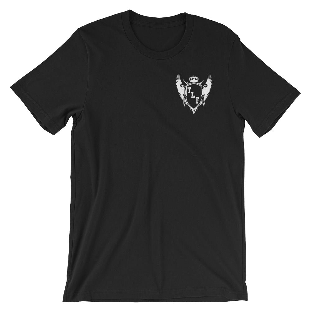 Winged TLF Pocket Logo Short-Sleeve Unisex T-Shirt