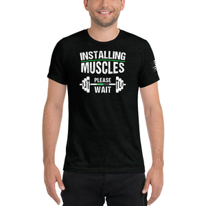 Installing Muscles t-shirt