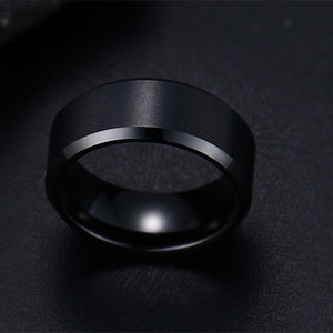 Titanium classic men's rings